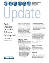 Agile Practices for Global Software Development - Roman Pichler