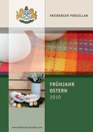 FRÃHJAHR OSTERN 2010 - Freiberger Porzellan