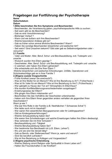 Fragebogen partnervermittlung pdf