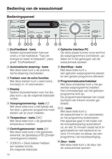 Miele W5887ED111 wasmachine - Wehkamp.nl