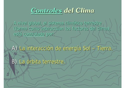 Clima: elementos, factores (pdf)