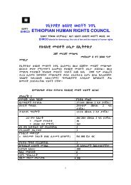 Ethiopian Human Rights Council - Abbay Media, Ethiopian News