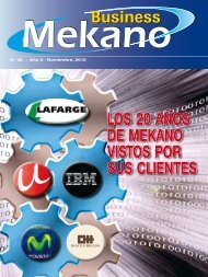 Los 20 AÃ±os de MekAno Vistos por sus CLientes