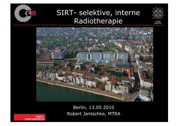 SIRT- selektive, interne Radiotherapie