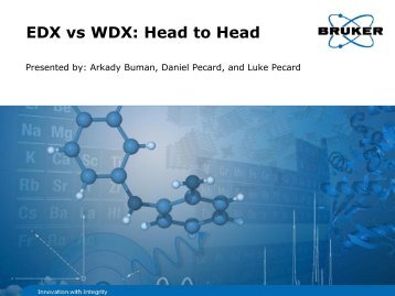 EDX vs WDX - Bruker