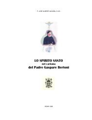 LO SPIRITO SANTO del Padre Gaspare Bertoni - St. Gaspar Bertoni