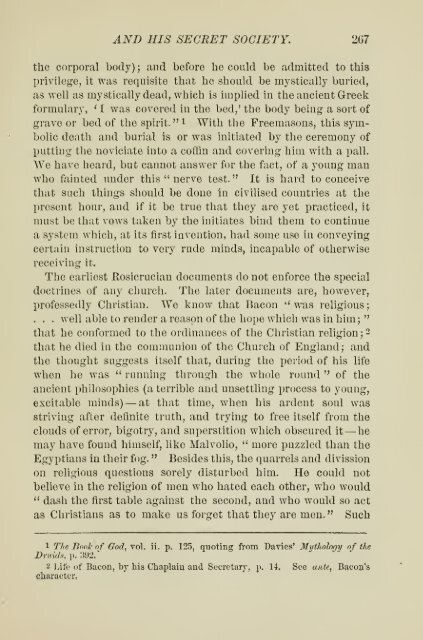 Francis Bacon and his secret society - Grand Lodge of Colorado