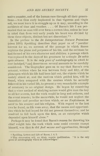 Francis Bacon and his secret society - Grand Lodge of Colorado