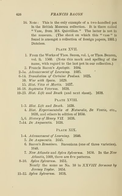 Francis Bacon and his secret society - Grand Lodge of Colorado