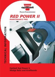 Red Power II Technical Info - Belting Ware