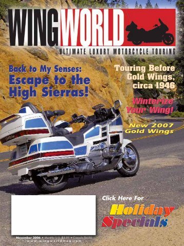 Escape to the High Sierras! - Wing World Magazine Archives