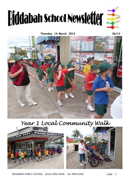 Newsletter Term 1 Week 7 - Biddabah Public School