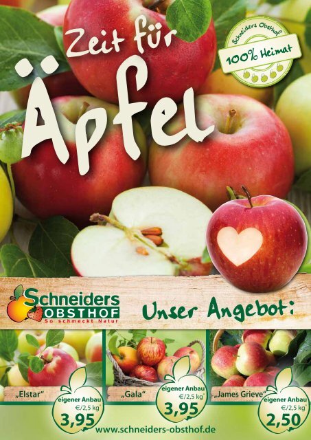 Unser Angebot: - Schneiders Obsthof