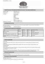 SAFETY DATA SHEET ARDEX PSRS Part A - ARDEX UK Ltd.