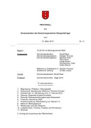 GR Nr 11 - Gemeinde Obergerlafingen