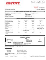 Material Safety Data Sheet - EMI Supply, Inc