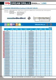 DH424111 Drill Dia 11.1 mm, Flute Length 71 mm YG1 Carbide Dream Drill