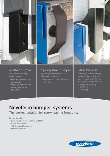 Novoferm bumper systems - Novoferm Norge