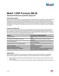 Mobil 1 ESP Formula 5W-30 - Bennetts.com