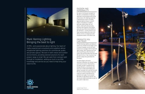 (MHL) Company Profile - Mark Herring Lighting
