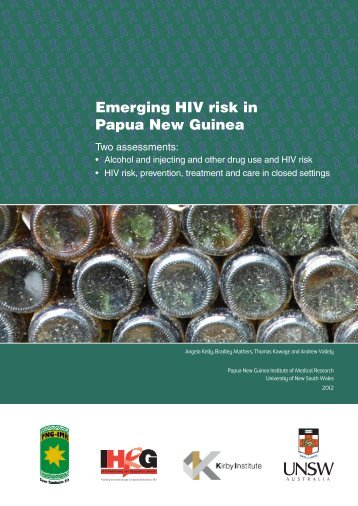 Emerging HIV risk in Papua New Guinea - School of Public Health ...