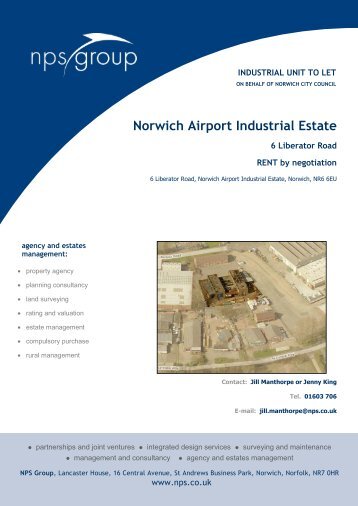 Norwich Airport Industrial Estate - NPS