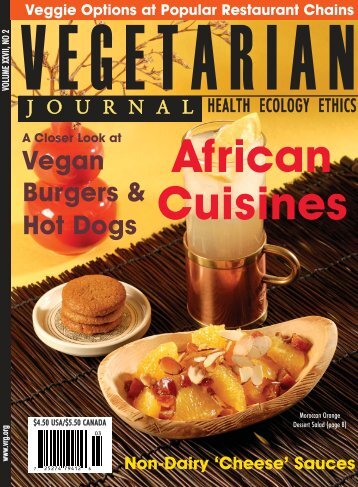 African Cuisine - The Vegetarian Resource Group