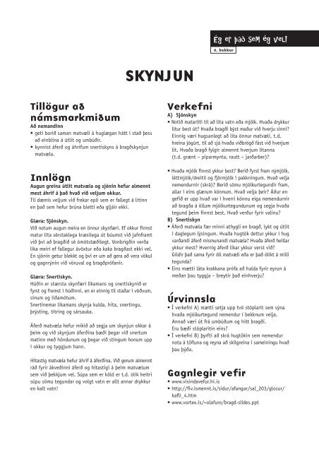 6. bekkur - NÃ¡msgagnastofnun