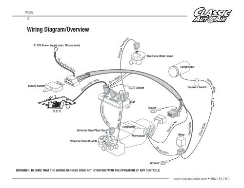 1-2066FA INSTALL INSTRUCTIONS - Classic Auto Air