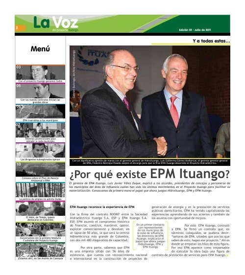 Estamos ahÃ­ para construir con todos - EPM