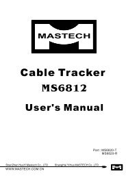 Cable Tracker MS6812