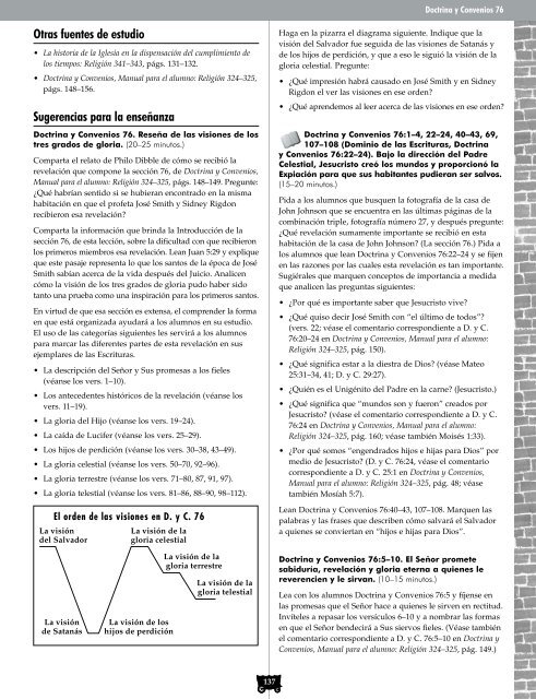 Doctrina y Convenios e Historia de la Iglesia - Seminaries ...