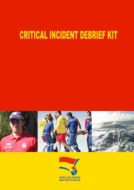 Critical Incident Debrief Flow-Chart - Surf Life Saving NSW