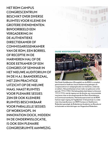 Brochure RDM Campus Congrescentrum (pdf)