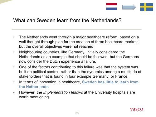 Innovation in European healthcare â what can Sweden learn? - LIF