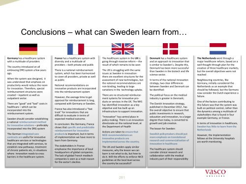 Innovation in European healthcare â what can Sweden learn? - LIF