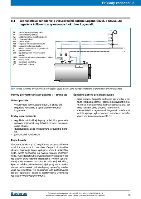Vykurovacie kotly Logano S825L a S825L LN a plynovÃ© ... - Buderus