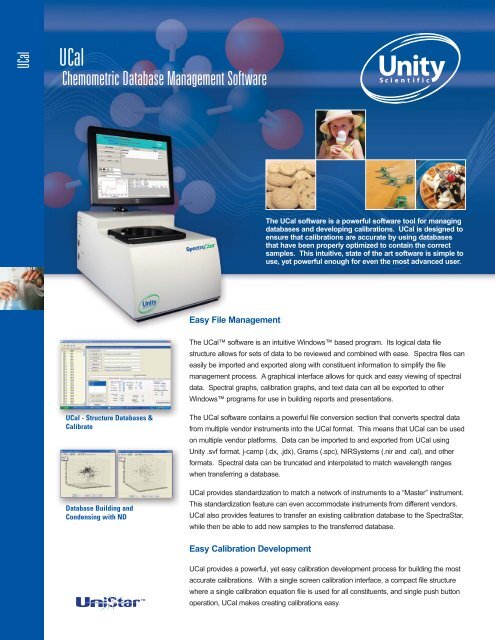 Chemometric Database Management Software - Hellma Analytics