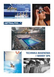 Technika basenowa i wanny spa - Baseny