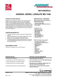 motorenöle addinol diesel longlife md 1548