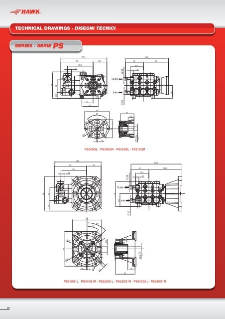 Technical drawings Disegni tecnici - Woma