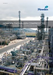 HOWDEN THOMASSEN COMPRESSORS