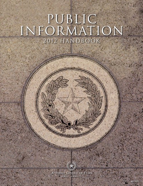 Public Information Act - Texas Tech University
