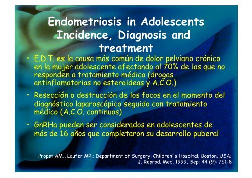 Endometriosis - IGBA