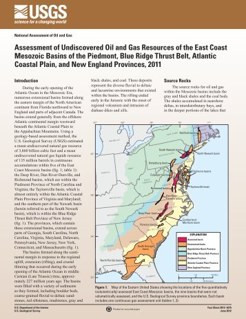 Assessment of Undiscovered Oil and Gas Resources of ... - the USGS