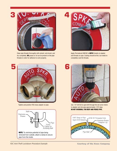 Fire Department Connections: Anti-Theft Lockdown ... - Knox Box