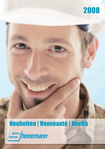 Neuheiten 2008 I Januar.indd - Steinemann AG