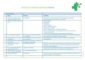 Werkinstructie Bedrijfsgezondheidsplan Vleesvee