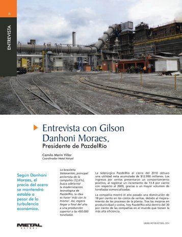 Entrevista con Gilson Danhoni Moraes, - Revista Metal Actual