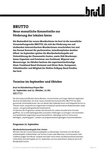 BRUTTO - brut wien